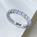 wholesale S925 Sterling Silver New Design Exquisite Small Crowd Luxury Full Diamond Zircon Ring for Women Live Streaming-0-3