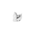 wholesale S925 Sterling Silver EA595 Korean Version Ins Niche Design Minimalist Versatile Irregular Concave-Convex Surface Ear Clip for Women Without Piercings-0-9