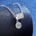 Metal Pendant Light Luxury 2025 Moissanite Necklace Wholesale-0-0
