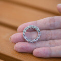 S925 Sterling Silver European and American Style Cubic Zirconia Row Ring, Fashionable and Versatile-0-2