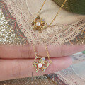 wholesale S925 silver gold-plated necklace pendant collection, Dunli clearance special offer-0-13