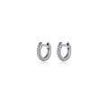 wholesale S925 Silver Fashionable and Elegant Ear Jacket Row of Diamonds Women's Minimalist Style Personality Summer C-shaped Ear Jewelry G9420-0-4