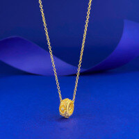 wholesale S925 Silver Gold-Plated Fashionable and Lightly Luxurious Brushed Hexagram Pendant Retro High-End Live Stream Edition-N501 Brushed Star Necklace 925 Silver