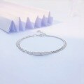 wholesale S925 Sterling Silver Smiley Face Bracelet for Women, Small Batch Design, Versatile and Exquisite, Wholesale for Gift to Girlfriend-0-0