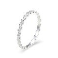 wholesale 999 Solid Silver Cold Minimalist Style Solid Closed Band Ring for Women Light Luxury High-End Sense Silver Tail Ring Cross-Border E-commerce-0-15