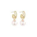 wholesale S925 Sterling Silver Pearl Multi-Way Earrings, Fashionable and Exquisite Versatile Accessories for Daily Wear and Gift Giving-0-6