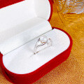 wholesale 925 Sterling Silver Ins French Elegant Natural Freshwater Pearl Ring Women Small Design Sense Openable Ring-0-1