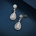 wholesale S925 Silver New European and American Vintage Style Teardrop Earrings for Women, Hot Selling on AliExpress and Wish-0-2