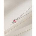 wholesale 925 Sterling Silver Ice Cream Cone Necklace for Women, Cute Niche Design, Fresh and Stylish, Versatile Collarbone Chain-0-2