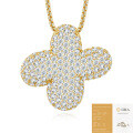 925 Silver Gold-Plated Letter Pendant Choker Necklace for Women-0-53