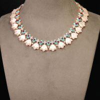 wholesale 925 Silver Gold Plated Necklace with High Carbon Diamonds, Shell Skirt Design for Party Events, Versatile Advanced Jewelry for Women-Necklace 925 Silver