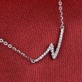wholesale 18K Gold, White Gold, Diamond, 9K Rose Gold Women's Necklace, Collarbone Necklace, Matching Accessory Chain in Japanese and Korean Style-0-3
