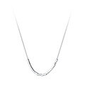 wholesale Sterling Silver Small Square Necklace Minimalist Geometric Design Ins Collarbone Chain D9234-0-4