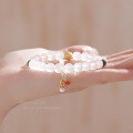 wholesale S925 Sterling Silver Morning Glory Agate Jasper Bracelet for Women, Ins Style Bracelet, Fashionable New Chinese Style Literary Play Hand Accessories-0-3