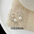 wholesale 925 Sterling Silver Pearl Stud Earrings for Women-0-0