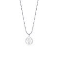 wholesale [S925 Sterling Silver] Adorable Little Snake Necklace for Women, Small and Fresh English Pendant, Snake Zodiac Birth Year Gift-0-4
