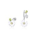 wholesale S925 Sterling Silver New Korean Style Forest Series Sweet and Lovely Daisy Ear Studs Earrings for Women Wholesale-0-5