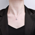 Metal Pendant Necklace, Moissanite Cherry, Women's Fashion Choker, Wholesale-0-2