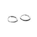 wholesale S925 Sterling Silver Circular Ear Clasp Summer High-End Minimalist Style Women's Earrings M03658-0-4