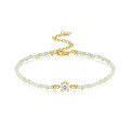 wholesale S925 silver gold fashion exquisite zircon bracelet, high-end luxury women's bracelet that does not fade-0-15