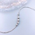 wholesale S925 Sterling Silver Maker's Bead Box Chain Bracelet, Fashionable Minimalist Niche Ins Style Personality Design-0-3