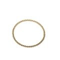 wholesale 18K gold stretch bead bracelet for women, elastic and durable, versatile for stacking, non-elastic cord, minimalist and elegant-0-4
