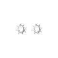 wholesale 925 Sterling Silver Versatile Sun Earrings For Women-0-0