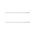 wholesale 18K gold, 14K rose gold, and 9K white gold fresh, sweet, and cute style accessories with diamond-studded ear threads, earrings, and one-piece drop shipping-0-1