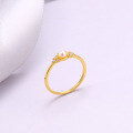 wholesale 925 Sterling Silver Gold-Plated Japanese Light Luxury Minimalist Natural Pearl Ring for Women, Delicate and Versatile Stackable Ring New Design-0-3