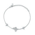 wholesale S925 Sterling Silver with Zircon Butterfly Bracelet, High-End Light Luxury Fashion Accessory, Niche Fairy Style Wholesale-0-0