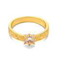 wholesale 925 Silver Gold Plated Japanese Style Minimalist Star Ring Polaris Index Finger Ring for Women-0-4