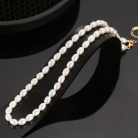 wholesale S925 Sterling Silver Cloud-Pull Jewelry Natural Freshwater Pearl Necklace Baroque Pearl Direct Factory Wholesale-925 sterling silver + 6-7mm natural freshwater pearls 925 silver