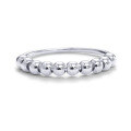 wholesale S925 Sterling Silver Rotatable Stress Relief Bead Ring, Trendy Ins Style Anxiety Relief Finger Jewelry-0-5