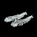 wholesale 925 Silver Gold-Plated Earrings with High-Carbon Diamonds, Feather, and Aquamarine for Luxurious Banquet Events, Versatile Women's Earrings-0-2