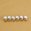 wholesale 925 Sterling Silver 26 English Alphabet Beaded Bracelet Crystal Bead Spacer DIY Stringing Loose Beads Accessories Pendant-0-3