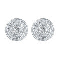 wholesale 925 Sterling Silver Fashion Zircon Earrings High-end European and American Brand Earrings Wholesale-0-0
