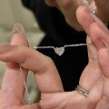 wholesale S925 Sterling Silver Exquisite Age-Defying Heart Pendant Single High-Carbon Diamond Necklace, Versatile High-End Minimalist Jewelry Women's Collarbone Chain-0-0