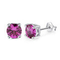 wholesale S925 Sterling Silver Zodiac Birthstone Zircon Stud Earrings, Cross-Border Bestseller, Direct from Manufacturer-0-11