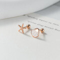 wholesale S925 Sterling Silver Fresh and Sweet Ins Style Starfish Thread Ear Stud Elegant Jewelry M03529-0-1