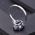 wholesale S925 Silver Manufacturer Direct Supply In-Stock Sapphire Ring for Women,。-0-3