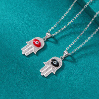 wholesale S925 silver jewelry source factory new style zircon inlaid simple and fashionable women's pendant necklace wholesale-Single Pendant - Without Chain>925 Silver