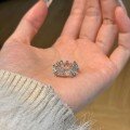 wholesale 925 Sterling Silver Little Red Book Bestseller Women's Forest Style Fresh Lace Edge Flower Ring Fashion Light Luxury Silver Jewelry-0-0