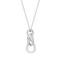 wholesale 925 Sterling Silver Wholesale New Celtic Knot Necklace, Silver Chain Pendant Necklace Women's Jewelry Wholesale-0-5