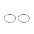 wholesale S925 Sterling Silver Korean Style Minimalist Circle Earrings Women's Ins Simple Earring Earrings-0-4