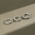 wholesale S925 Sterling Silver 208 Korean Style Leaf Love Ring Knuckle Ring Tail Ring Toe Ring-0-0