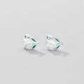 wholesale S925 Sterling Silver Tulip Thread Earrings Ins Style Design Minimalist Niche Exquisite Ear Jewelry M04337-0-9