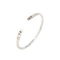 wholesale 999 Pure Silver Peace and Joy Silver Bracelet, Solid Retro Ethnic Style Adjustable Bangle for Girlfriend Gift-0-4