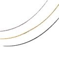 wholesale S925 Sterling Silver Full Sparkling Wave Choker Necklace, High-end Internet Famous Short Bare Chain Necklace D5448-0-4