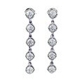 wholesale S925 Sterling Silver New Bubble Earrings, Small and Exquisite, Elegant, Versatile for Daily Wear, Fringe Design-0-4
