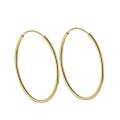 wholesale Metal: 925 Silver Plated with 18K Gold Hoop Circle Earrings for Women, Internet-Famous Exaggerated Fashionable Large Ear Hoops, European and American Ear Accessories G0083-0-4